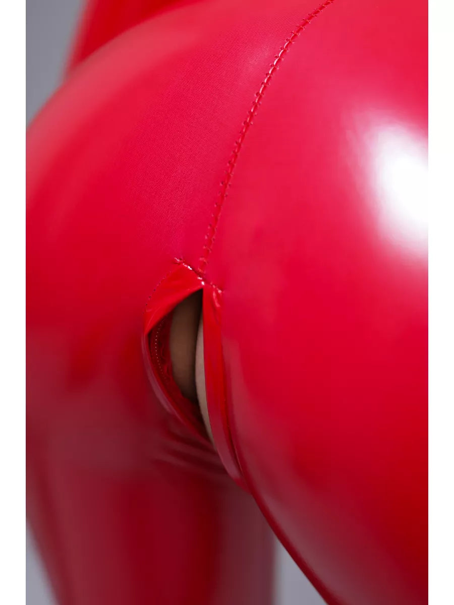 Rita's Lackleder Body ärmellos