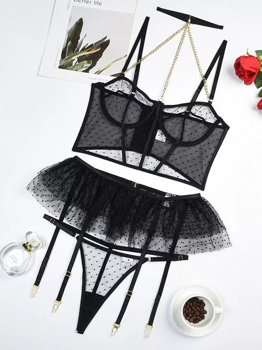 Amira Dessous Set Polka Dot