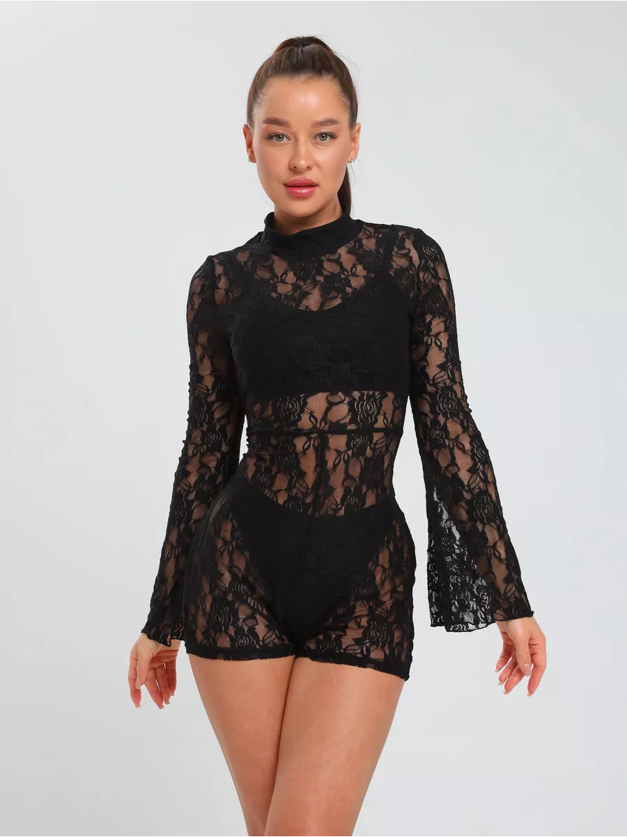 Olivia | Spitzen-Jumpsuit