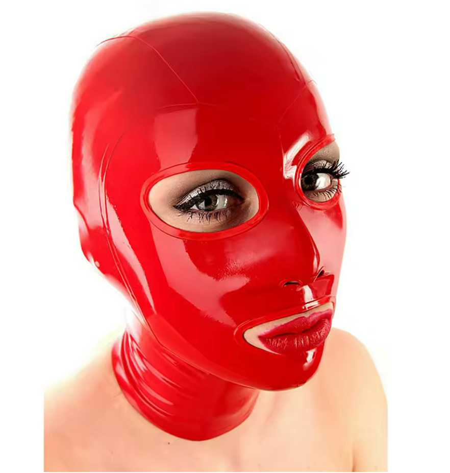 Latex Maske Rot