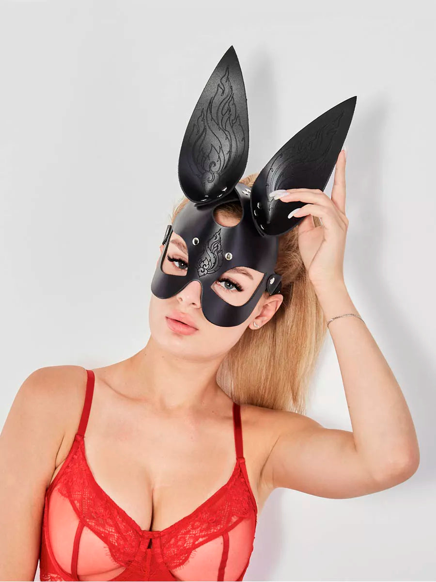 Maria | Leder Bunny Maske