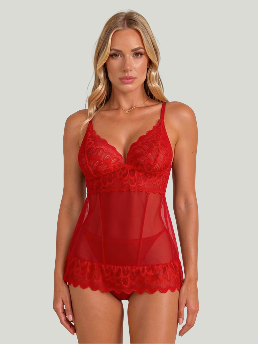 Luna | Transparent negligee