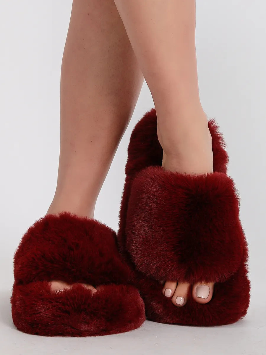 Sonja | Fluffy Hausschuhe