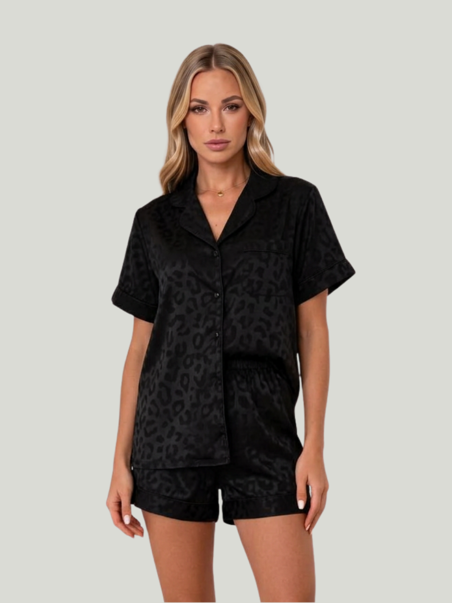 Simone | Pigiama corto in raso