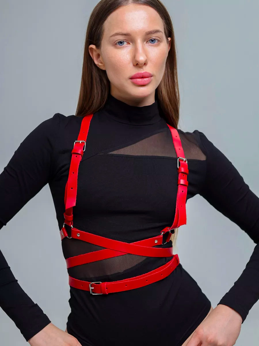 Leyna's bondage harness
