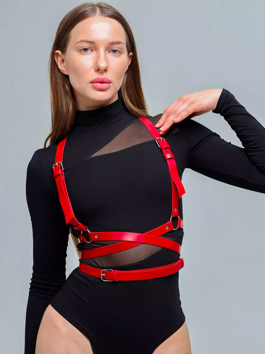 Leyna's bondage harness