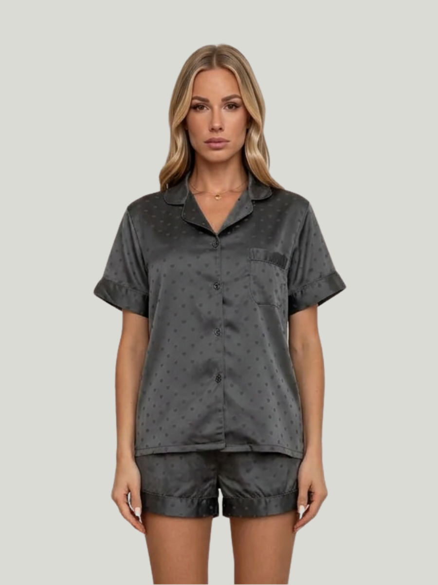 Natalia | Pigiama corto in raso