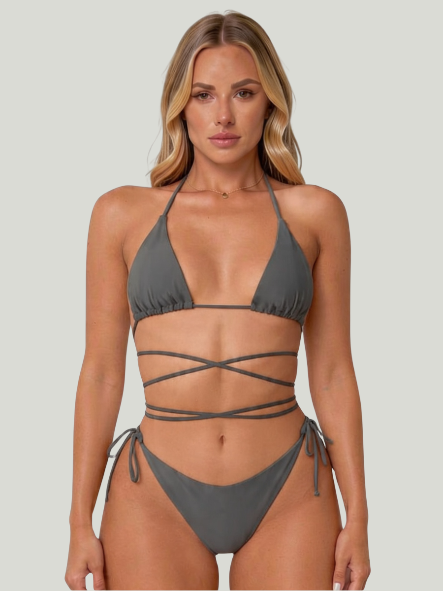 Azura | Bikini mit Dreiecksbindungen