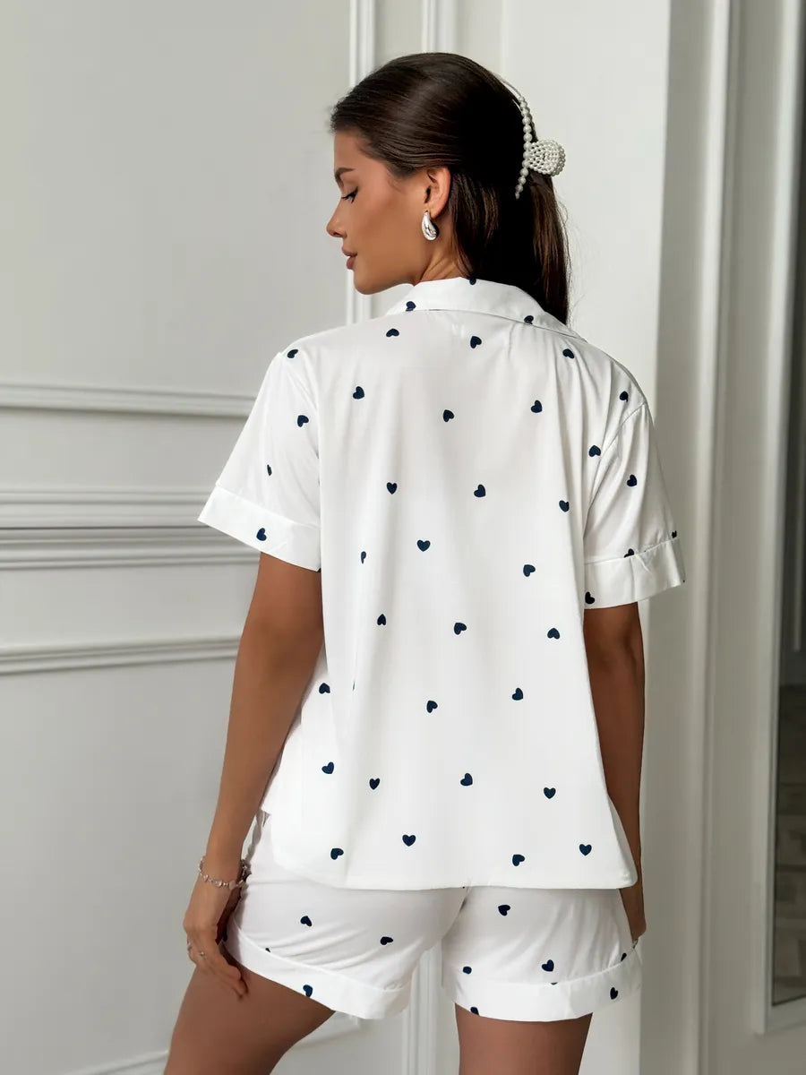 Bianca | Satin shorty pajama set