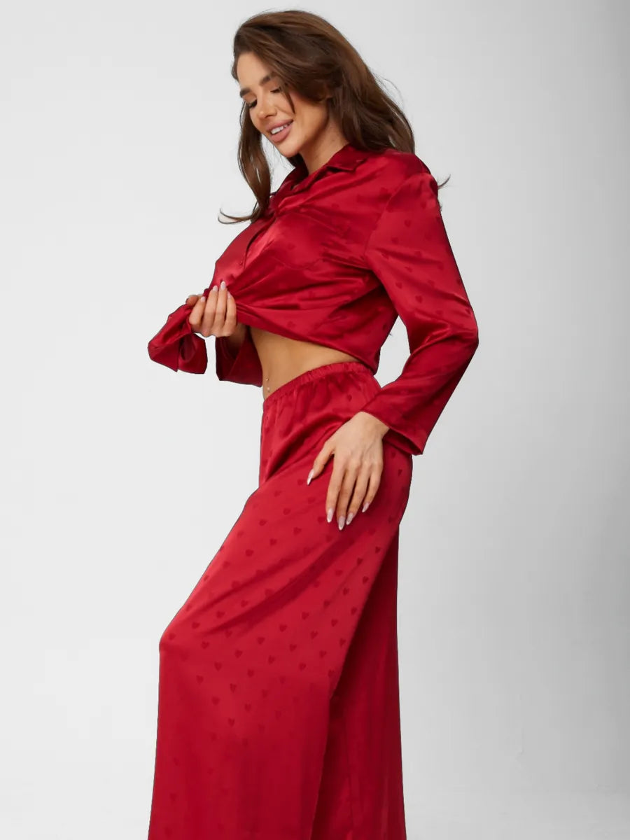 Layla | Satin-Pyjama Set