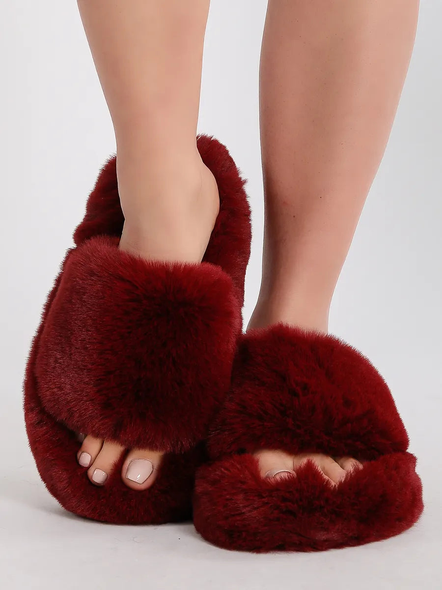 Sonja | Fluffy Hausschuhe
